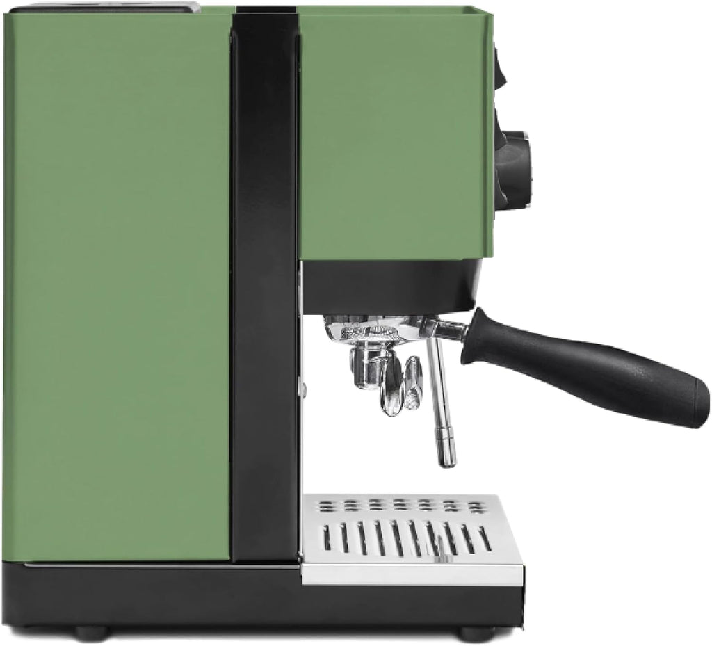 Rancilio Silvia Espresso Machine | 58mm | 2L Reservoir | 0.3L Heat Exchanger | (Sage Green)