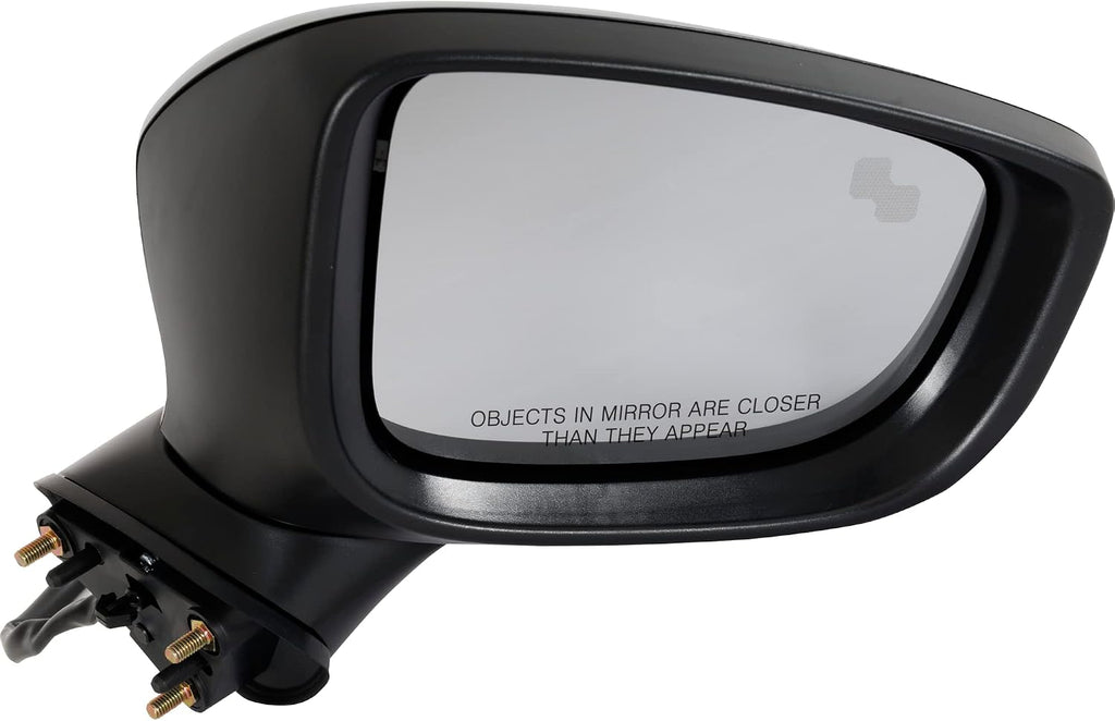 Garage-Pro Passenger Side Power Non-Heated Mirror For Mazda 6 2017-2021, Passenger Side Mirror Replacement, Right Side Mirror With Signal Light & Blind Spot Monitor, Paintable