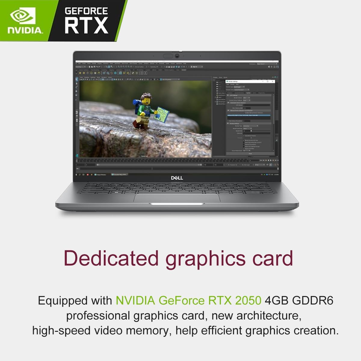 Dell Latitude 5450 Business AI Laptop, 14' FHD Touch, NVIDIA RTX 2050 Dedicated Graphics, Intel Core Ultra 7 165H, 16GB DDR5 RAM, 512GB SSD, Precision-Class Performance, Thunderbolt 4, Win 11 Pro