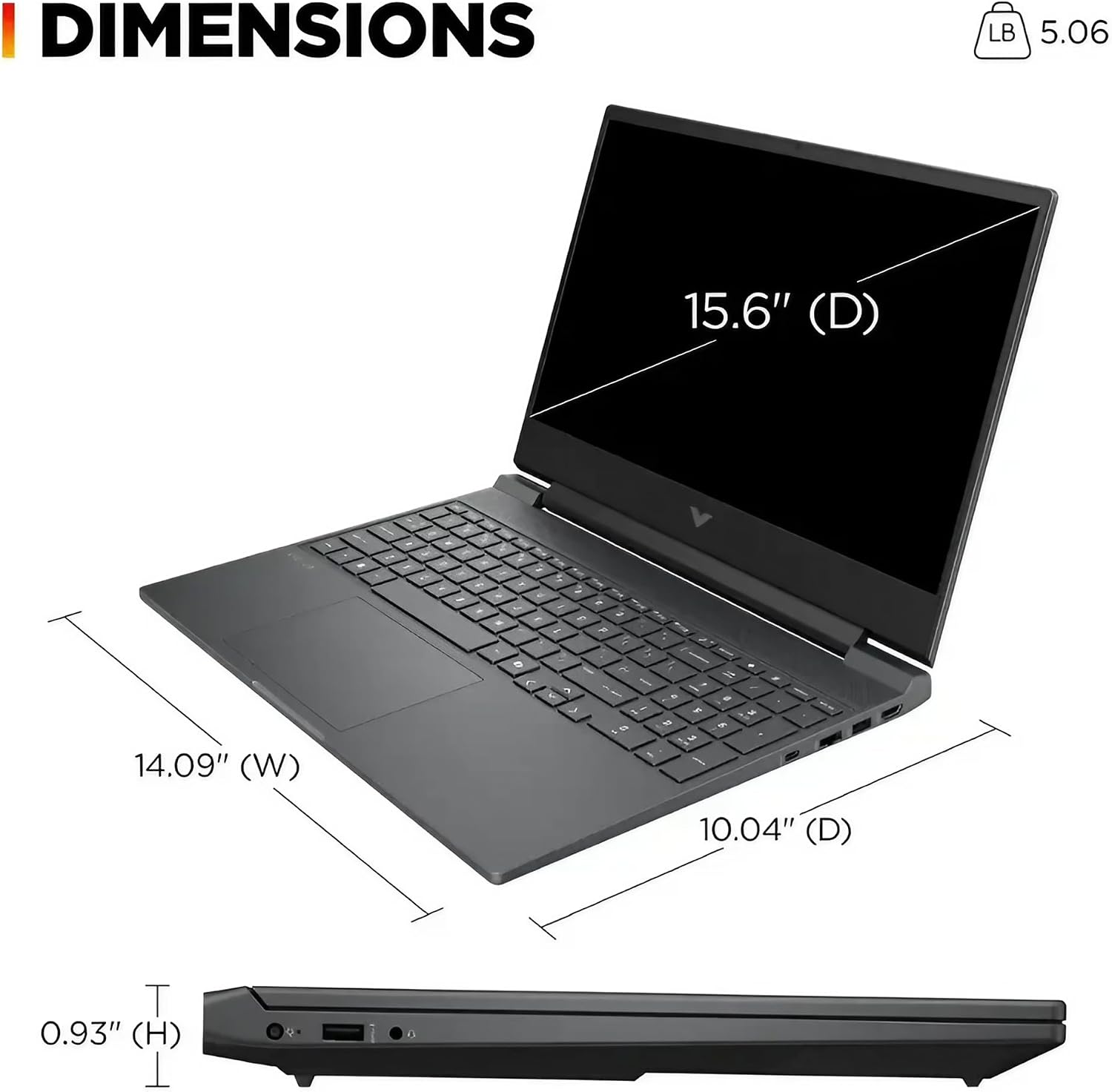 HP Victus Gaming Laptop | 15.6' FHD IPS 144Hz Anti-Glare | Intel 8-Core i5-13420H (>i7-12650H) | 32GB DDR4 1TB SSD | GeForce RTX 4050 6GB | Backlit Type-C WiFi 6 Fast Charge Win11 Pro w/DLCA Accessory