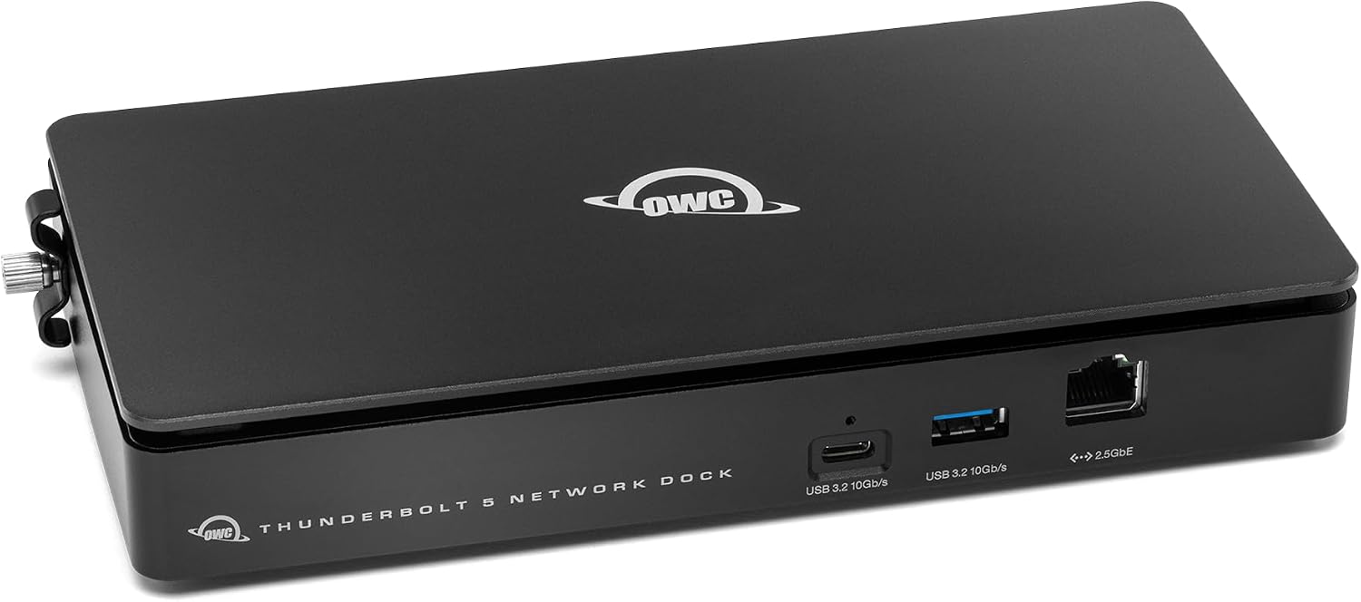 OWC Thunderbolt 5 Dual 10GbE Network Dock