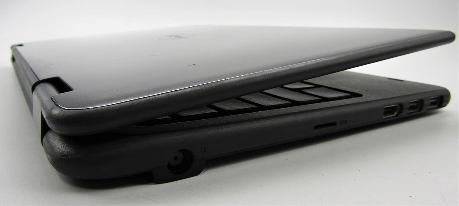 Dell Latitude 3189 Intel Celeron N3350 X2 1.1GHz 4GB 64GB 11.6' Touch, Black (Renewed)
