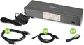 IOGEAR 4-Port Dual View Dual-Link DVI KVMP Switch with Audio, w/Full Set of Cables,(GCS1644 TAA Compliant)
