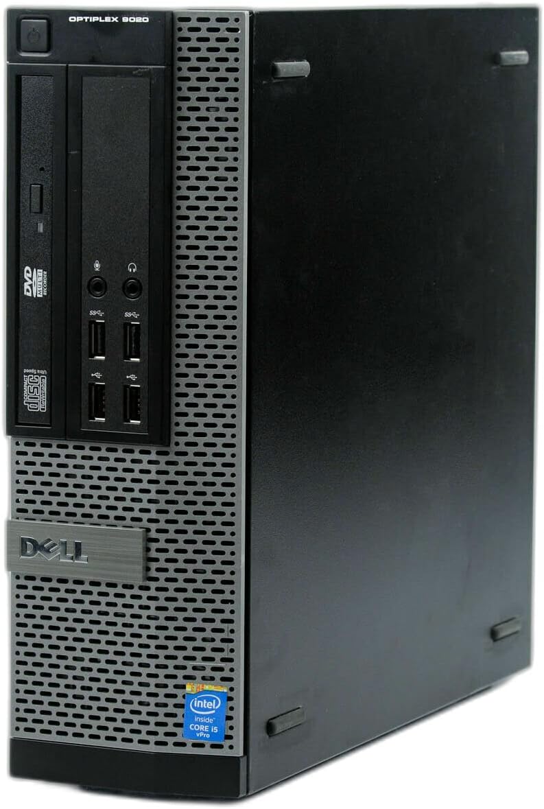 Dell OptiPlex 9020-SFF, Intel Core i5-4570 3.2GHZ, 16GB RAM, 512GB SSD Solid State, DVDRW, Windows 11 Pro (Renewed)