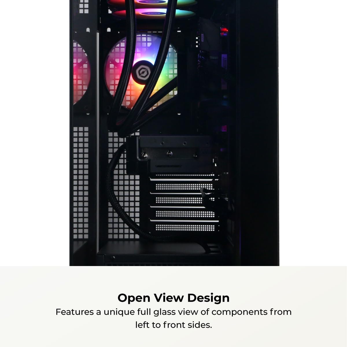 CyberPowerPC Gamer Xtreme Gaming PC, AMD Ryzen 9 9900X 4.4GHz, GeForce RTX 5070 12GB, 32GB DDR5, 1TB PCIe 4.0 SSD, WiFi Ready & Windows 11 Home (GXiVR8080A41)