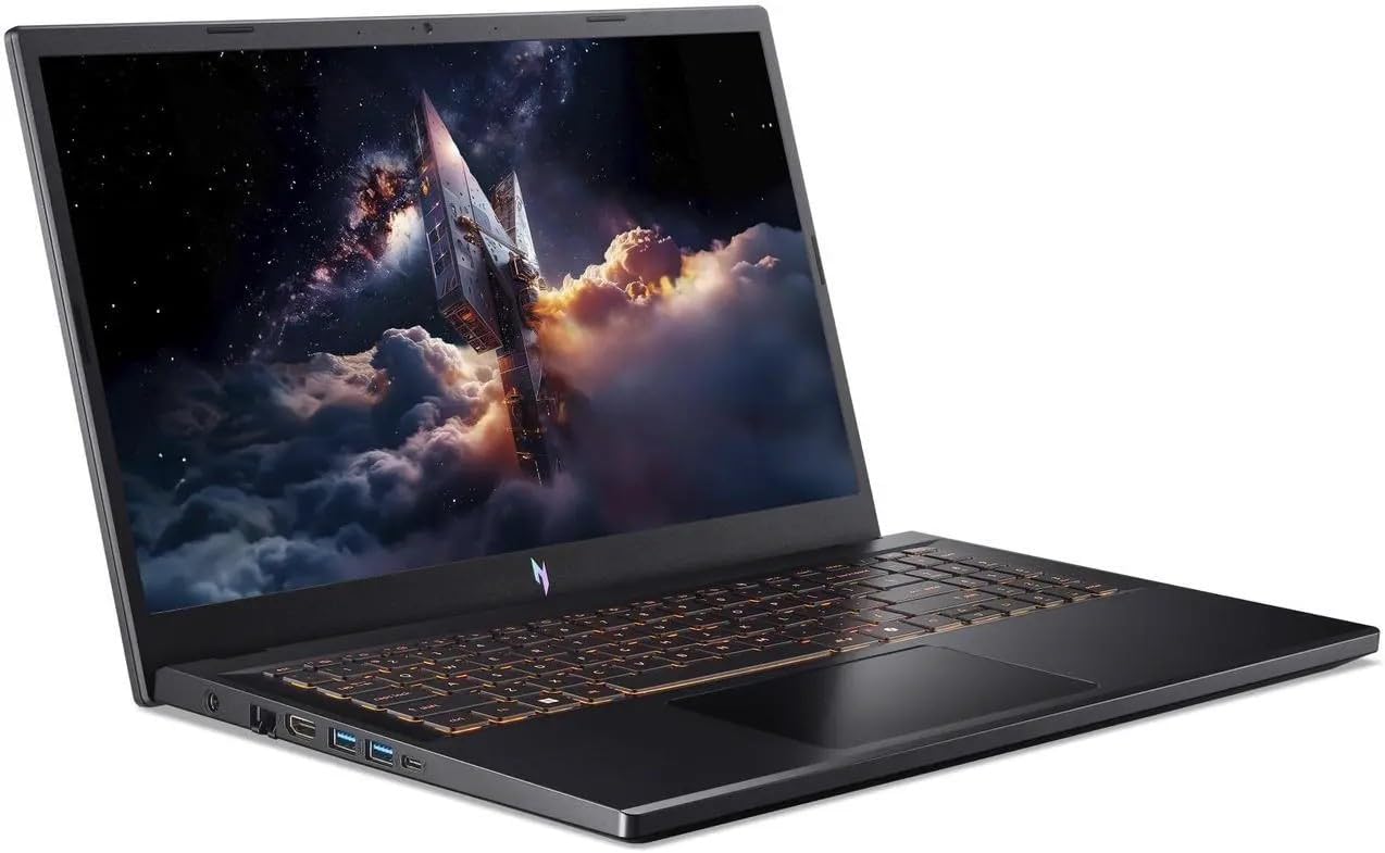 acer Nitro V 15.6' FHD IPS 165Hz Gaming Laptop， Intel Core i7-13620H, NVIDIA GeForce RTX 5050，Windows 11 Home，with Mouse pad (16GB RAM, 1TB PCIe SSD)