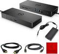 Dell WD19TBS Thunderbolt Dock - USB C Docking Station Dual Monitor with 180, HDMI Cable, DisplayPort Cable - Laptop & Computer Docking Station (Dell WD19TBS New)
