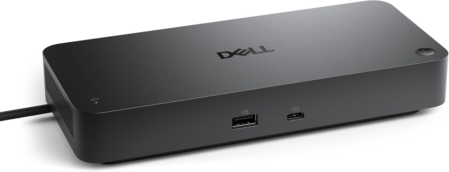 Dell Pro Smart Dock SD25 130W Power Delivery 4 Display USB-C Docking Station with Remote Management (Black)