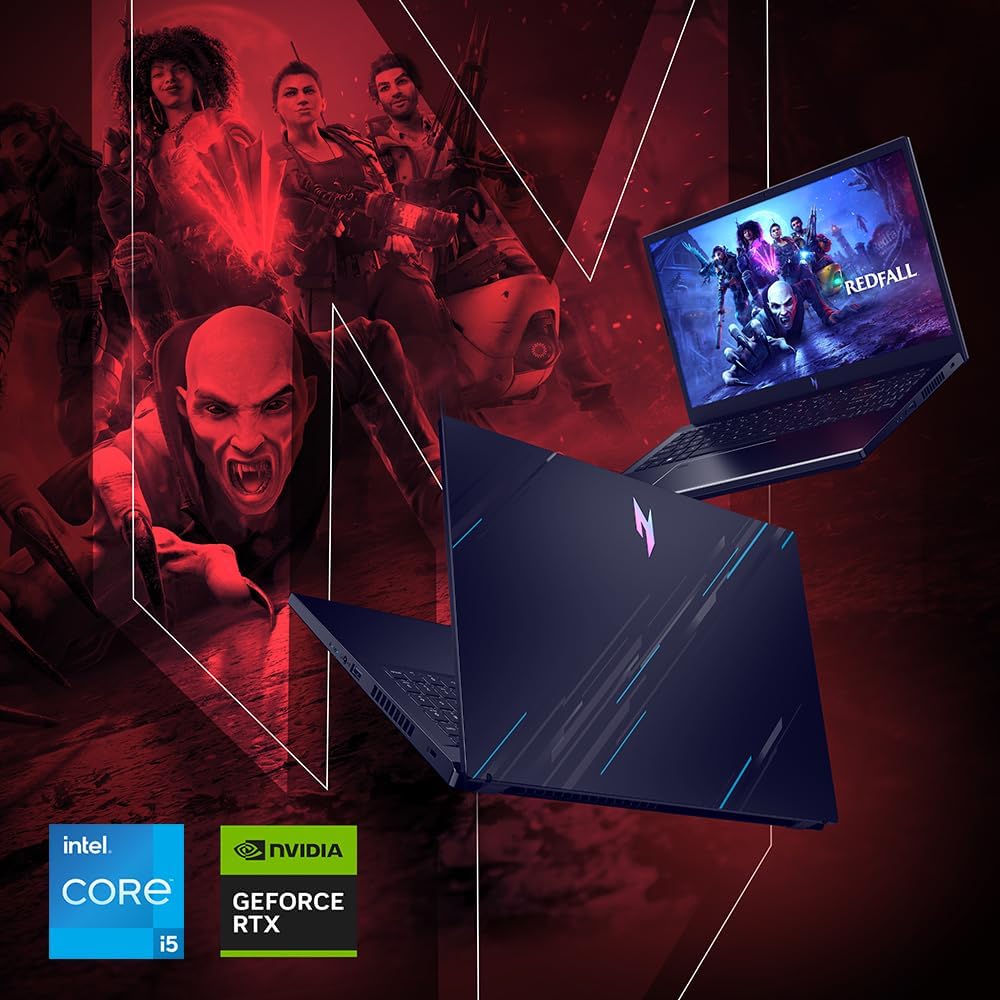 Acer Nitro V Gaming Laptop | Intel Core i5-13420H Processor | NVIDIA GeForce RTX 2050 Laptop GPU | 15.6' FHD IPS 144Hz Display | 8GB DDR5 | 512GB Gen 4 SSD | WiFi 6 | Backlit KB | ANV15-51-57C8