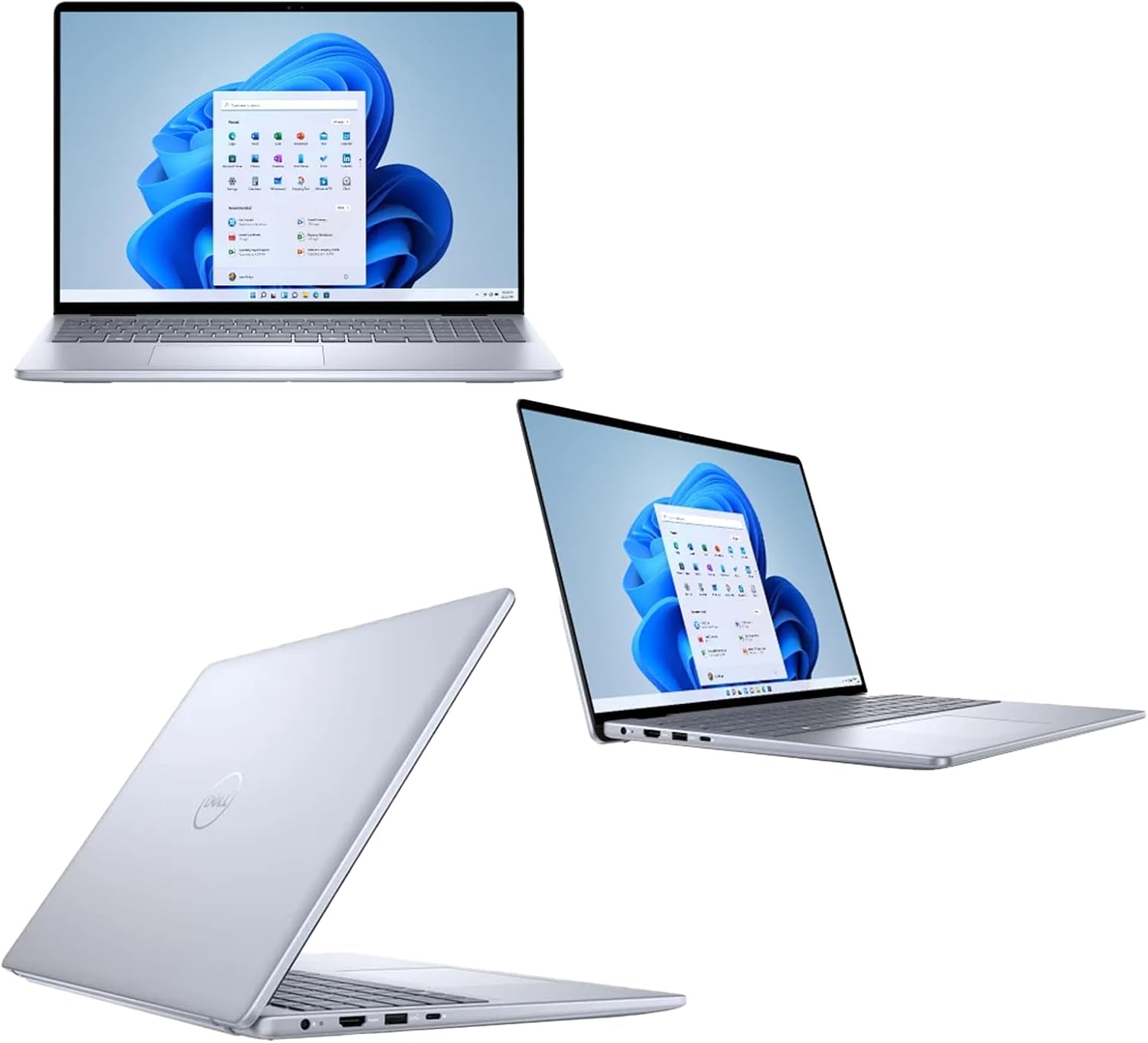 Dell Inspiron 16 Touchscreen Laptop, Intel 7-150U(Up to 5.4Ghz), 16' FHD+ 300-Nits WVA Display, Backlit Keyboard with Fingerprint Reader, Windows 11 Pro, 16GB RAM + 1TB SSD, w/Accessories
