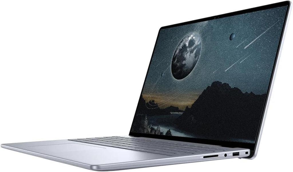 Dell Inspiron 16' Touchscreen Laptop, FHD+ Display, 10-core Intel Core 7 150U, 16GB DDR5 RAM, 1TB SSD, Windows 11 Pro, MS Office Lifetime, Backlit Keyboard, Fingerprint Reader, WiFi 6E, Ice Blue