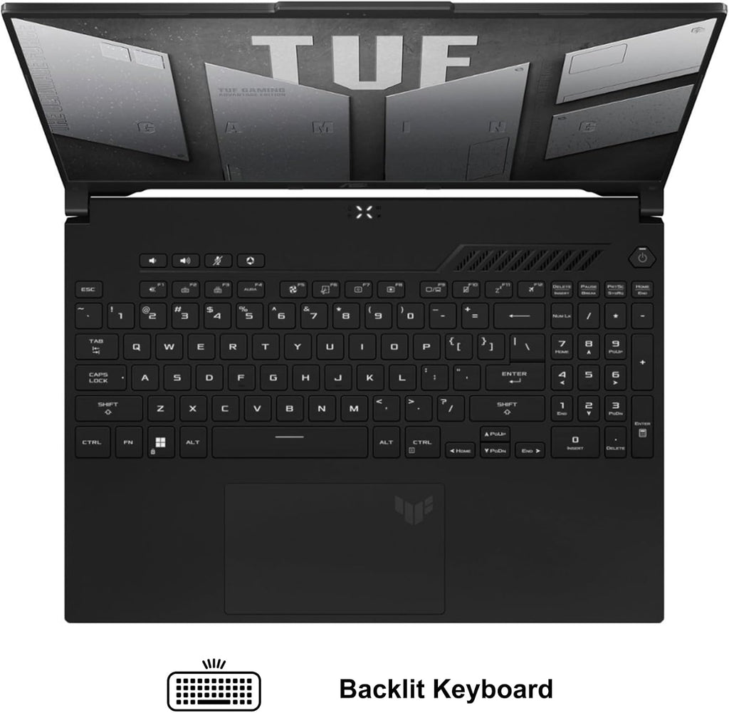 ASUS TUF Gaming A16 Laptop 16' WUXGA 165Hz 100% sRGB AMD 8-core Ryzen 7 7735HS 32GB RAM 1TB SSD Radeon RX 7700S 8GB (>RTX4060) Backlit USB4 Fast Charge AI Noise Cancelation Win11 w/ICP Accessory