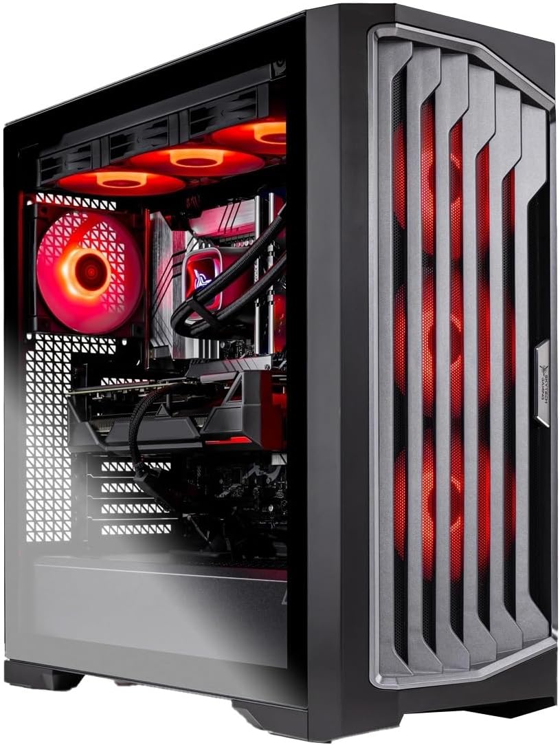 Skytech Gaming Legacy 4 Gaming PC, Intel Ultra 7 270K Plus 5.4GHz, NVIDIA RTX 5080 16GB VRAM, 1TB Gen4 NVMe SSD, 32GB DDR5 RAM 6000, 850W Gold ATX 3 PSU, 360 ARGB AIO, WI-FI 6, Windows 11, Desktop