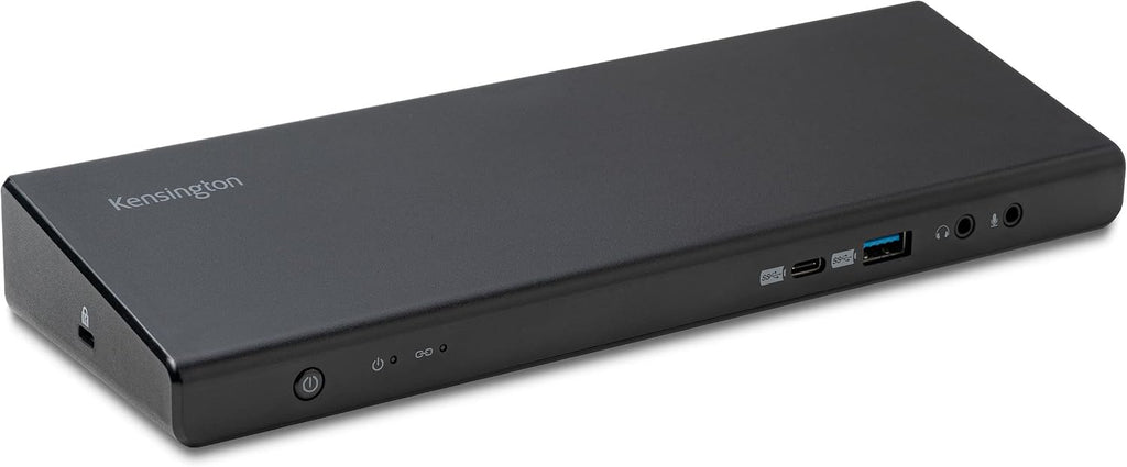 Kensington SD4750P USB-C Displaylink Docking Station for Windows, MacBook, Surface and Chromebooks – Dual 4K Video, 85W PD (K39105NA)