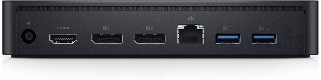Dell Universal Dock - D6000S, Equipped with USB-C/USB-A PowerShare Options, Connect Upto Three 4K Displays, LED Indicator, Black