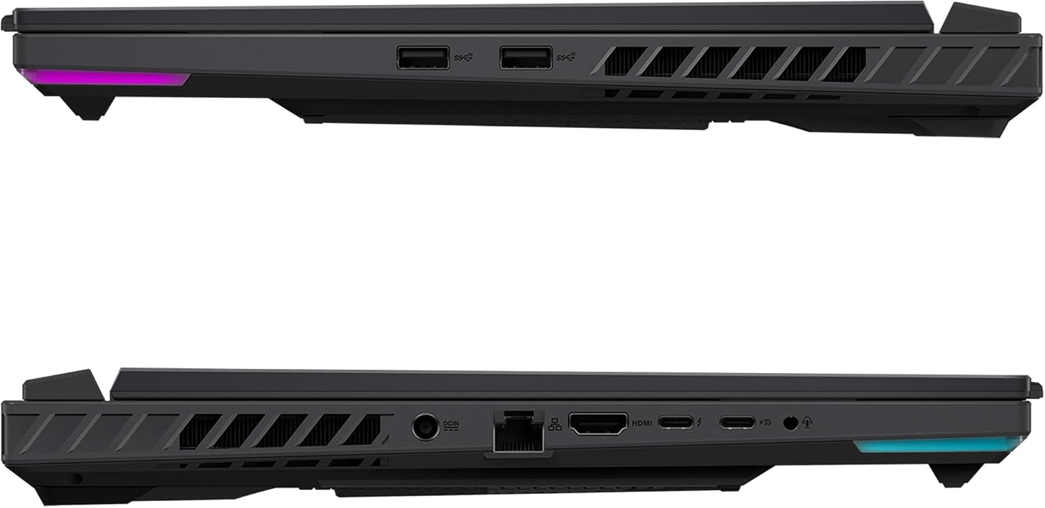 ASUS ROG Strix G18 Gaming Laptop, AMD Ryzen 9-8940HX, 64 GB DDR5 RAM, 2 TB PCIe SSD, 18' 2.5K (2560x1600) 240Hz Display, Nvidia G-Force RTX 5060, Backlit 4-Zone RGB Keyboard, W11 Home, Eclipse Gray