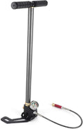 PCP Pump for Air Gun, 3 Stage 6000PSI High Pressure Hand Pump Air Rifle Gun Pump Tungsten Steel with Gauge for High Pressure Tires and Pre-Charged Pneumatic Airguns