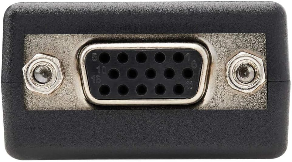 Tripp Lite DisplayPort to VGA Adapter Converter Active M/F 6In 50 Pack
