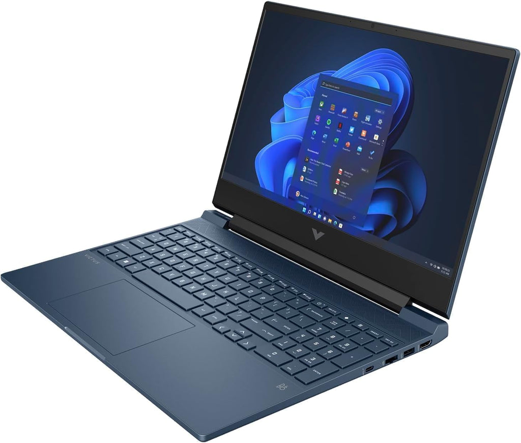 HP Victus 15 Gaming Laptop 15.6' FHD IPS Anti-Glare 144Hz Intel 8-core i5-12450H (Beat i7-11800H) 16GB RAM 512GB SSD GeForce RTX 3050 Backlit B&O Fast Charging Win11 Blue w/ICP Accessory