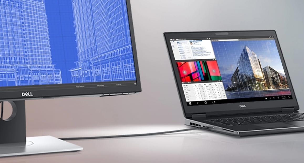 DELL Precision 17 7730 i7-8850H 32GB 512GB PCIe SSD 17.3'' FHD NVIDIA P3200 6GB (Renewed)