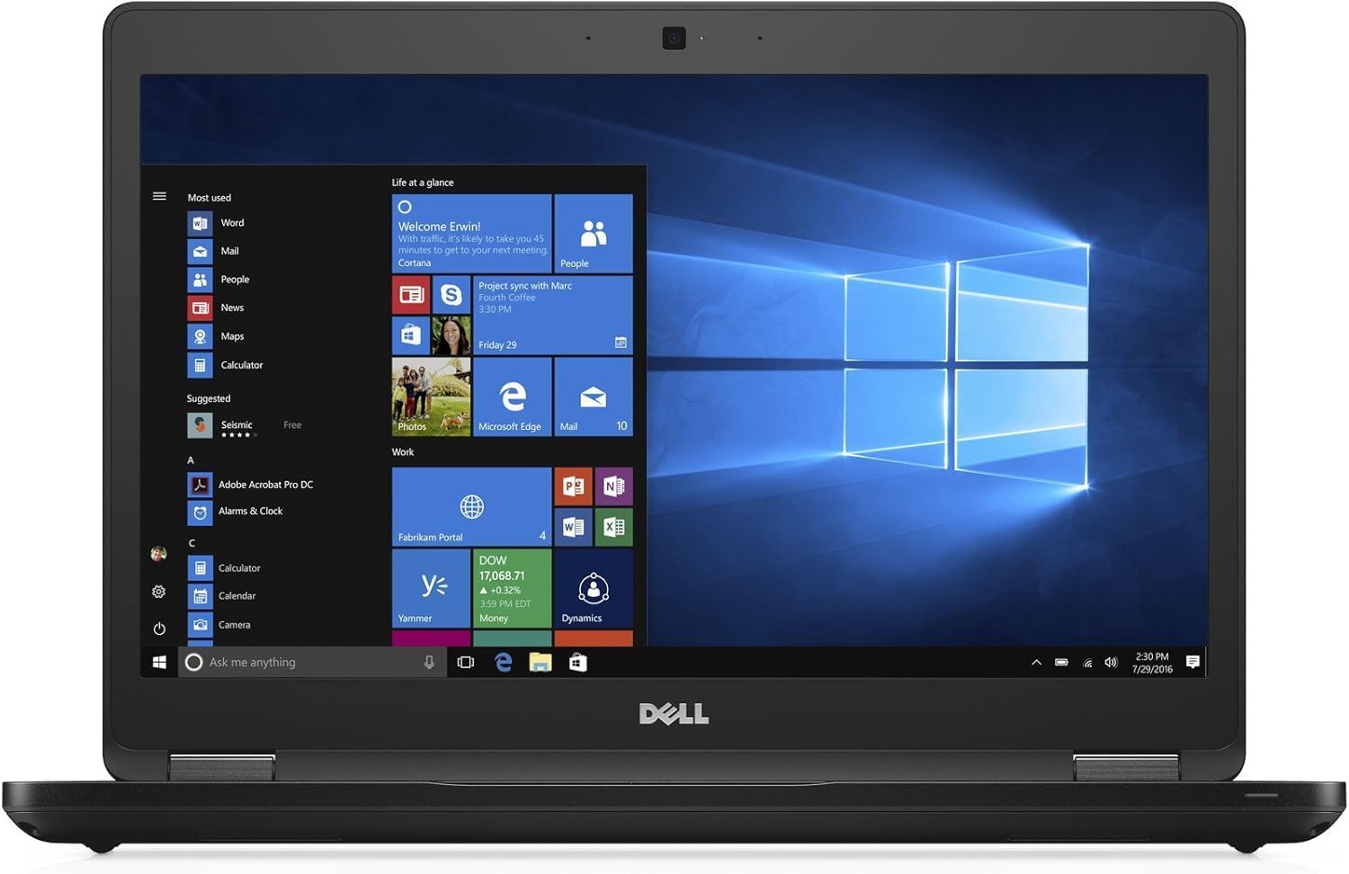 Dell Latitude 5480 HD Business Laptop Notebook PC - Intel Core i7-6600U - 8GB Ram - 512GB Solid State SSD - HDMI - Camera - WiFi - Win 11 Pro (Renewed)
