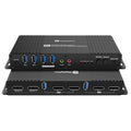 Kvm Switch Displayport EDID 2 Monitors 2 Computers 4K 144Hz Hotkey Switching Edid Displayport kvm Switches Dual Monitors dp 1.4 1440P 144Hz 165Hz 240hz Hotkey Switching