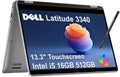 Dell Latitude 3340 3000 2-in-1 13' FHD Touchscreen Business Laptop (Intel 10-Core i5-1335U (> i7-1255U), 16GB DDR5, 512GB SSD, AES Stylus), Backlit, 1080p IR Webcam, Wi-Fi 6E, Win 11 Pro w/AI Copilot