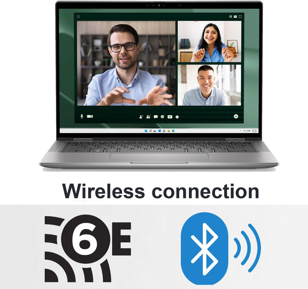 Dell Latitude 3340 3000 2-in-1 13' FHD Touchscreen Business Laptop (Intel 10-Core i5-1335U (> i7-1255U), 16GB DDR5, 512GB SSD, AES Stylus), Backlit, 1080p IR Webcam, Wi-Fi 6E, Win 11 Pro w/AI Copilot