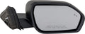 Garage-Pro Passenger Side Power Non-Heated Mirror for Ford Explorer 2020-2023, Textured, For Passenger Side Mirror Replacement With Signal Light & Blind Spot Monitor Without Puddle Lamp