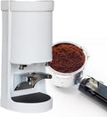 58mm Coffee Tamper - 5-30KG Pressure | 1-3 Times of Pressing is Adjustable | Automatic Sensing, Automatic Electric Bean Powder Press Machine for Expresso, Coffee Tool White