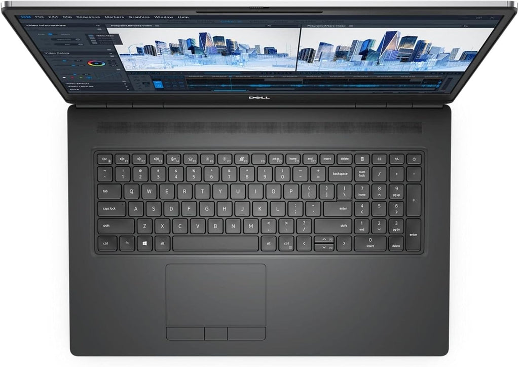 Dell Precision 7760 Workstation Laptop | 17.3' 3840x2160 4k | Core i9-11950H - 4TB SSD + 1TB SSD Hard Drive - 128GB RAM - Nvidia RTX A5000 | 8 cores @ 5 GHz - 16GB GDDR6 Win 11 Pro Silver