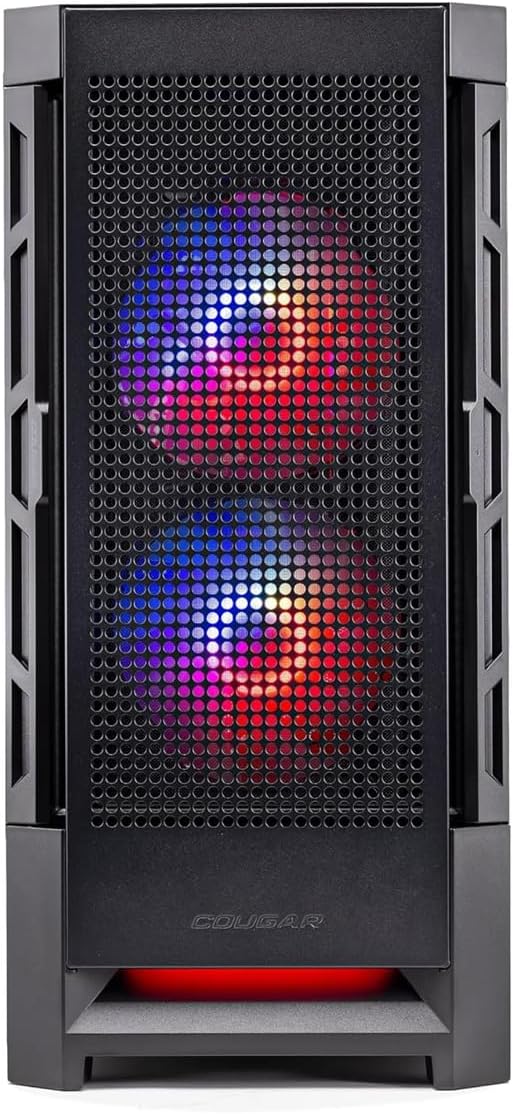 Skytech Gaming Blaze4 Mini Desktop PC, Ryzen 7 7700 3.8 GHz (5.3GHz), AMD RX 9060XT 16GB, 1TB NVMe SSD, 32GB DDR5 RAM 5200 RGB, 650W Gold PSU, Wi-Fi, Win 11