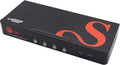 SIIG Dual Monitor DisplayPort KVM Switch 4 Computers 2 Monitors, 4X USB-A 5G, DP 1.4/ 8K 30Hz/ 4K 144hz with 3.5mm Audio & Mic, Keyboard & Mouse, TAA Compliant (CE-KV0H11-S1)
