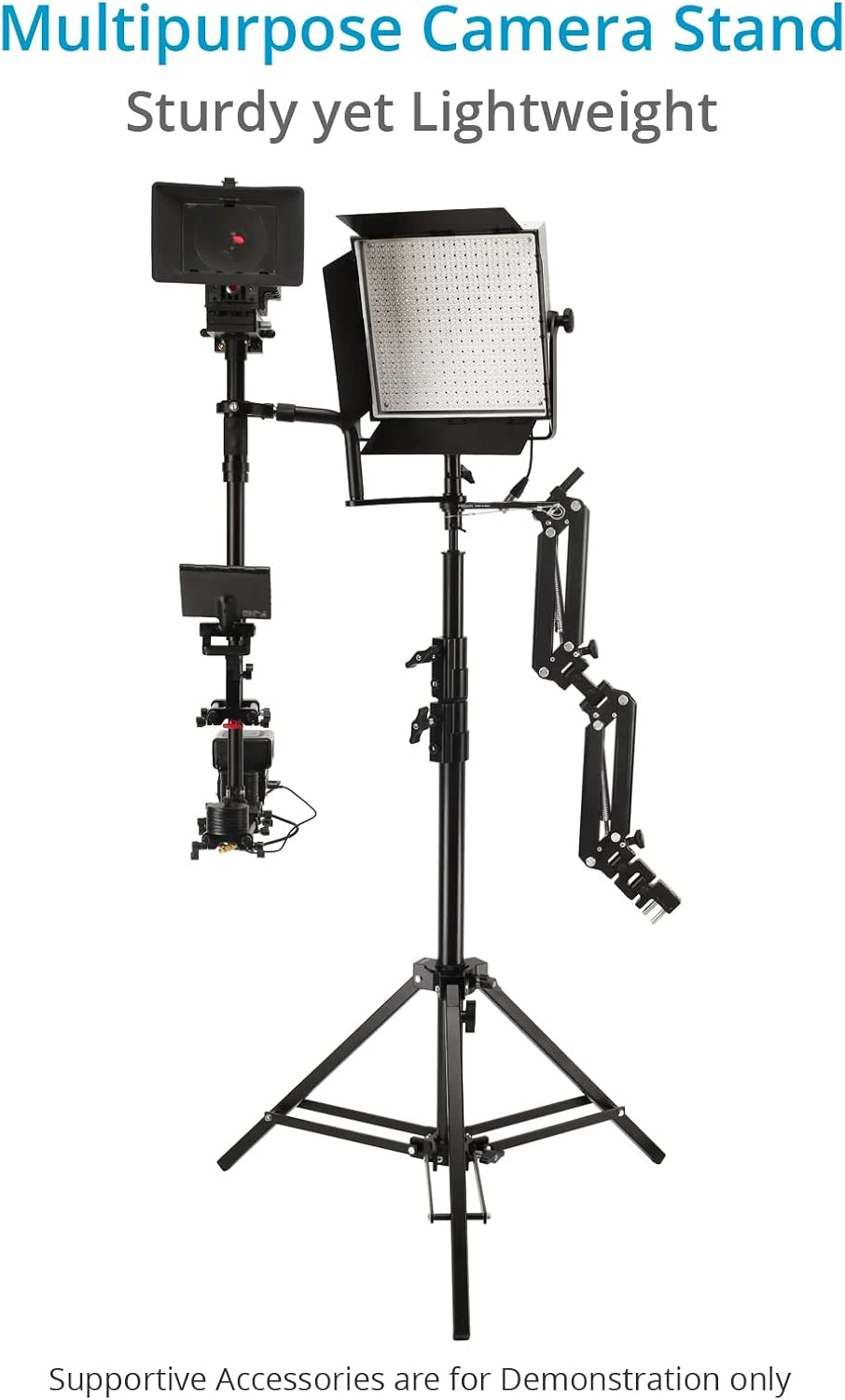 Proaim Alpha Docking Universal Support Stand with 5/8' Baby Pin Mount |for Docking Camera Stabilizer System, Gimbals and add-ons Like Workstation, Lights, Monitors (TP-ALPA-01)
