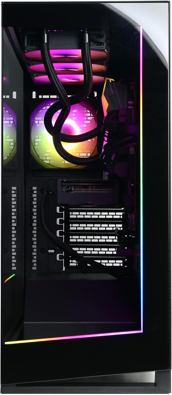 CyberPowerPC Gamer Supreme Gaming PC AMD Ryzen 9 9900X 4.4GHz, Radeon RX 9060 XT 16GB, 32GB DDR5, 2TB PCIe 4.0 SSD, WiFi Ready & Windows 11 Home (SLC10200A2)
