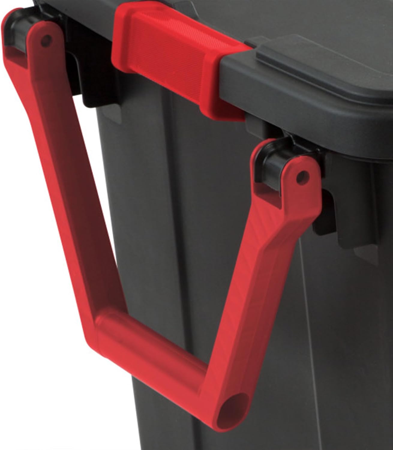 Sterilite Tote IND Wheeled Black 40GA 14699002