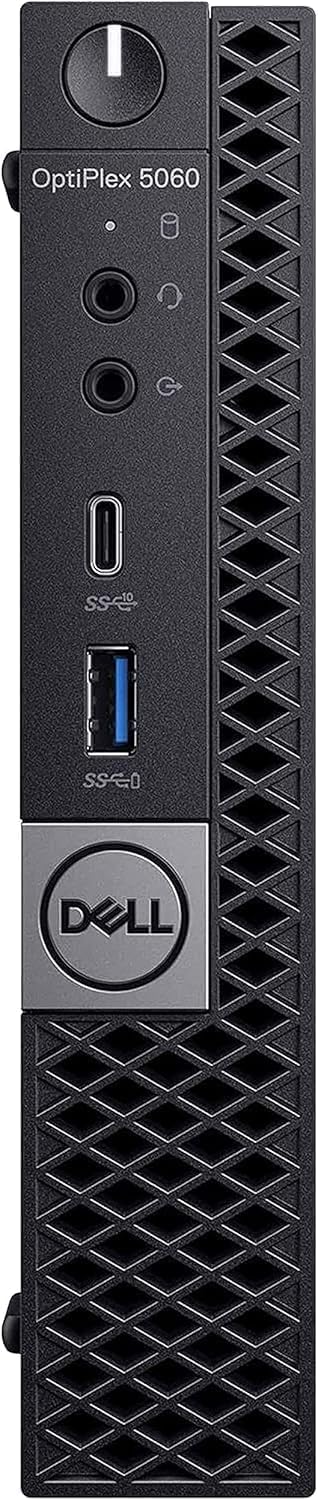 Dell OptiPlex 5060 Micro PC | Intel Core i5-8500T | 16GB RAM | 256GB NVME | Windows 11 Pro | Mini PC | Business PC (Renewed)