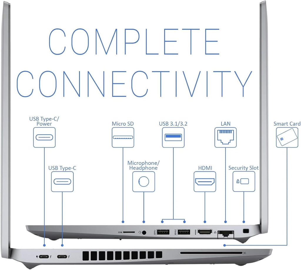 Dell Latitude 5520 15.6' FHD (1920 x 1080) Laptop Computer, 11th Gen Quad-Core i7-1165G7, 16GB DDR4 RAM 512GB SSD, Backlit Keyboard, HDMI, Type-C, Webcam, Windows 11 Pro (Renewed)