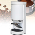 58mm Coffee Tamper,Automatic Electric Bean Powder Press Machine for Expresso,Coffee Tamper Machine,10-30kg Pressure,Adjustable Bracket Lift 1-3 Press Settings for Home and Office White