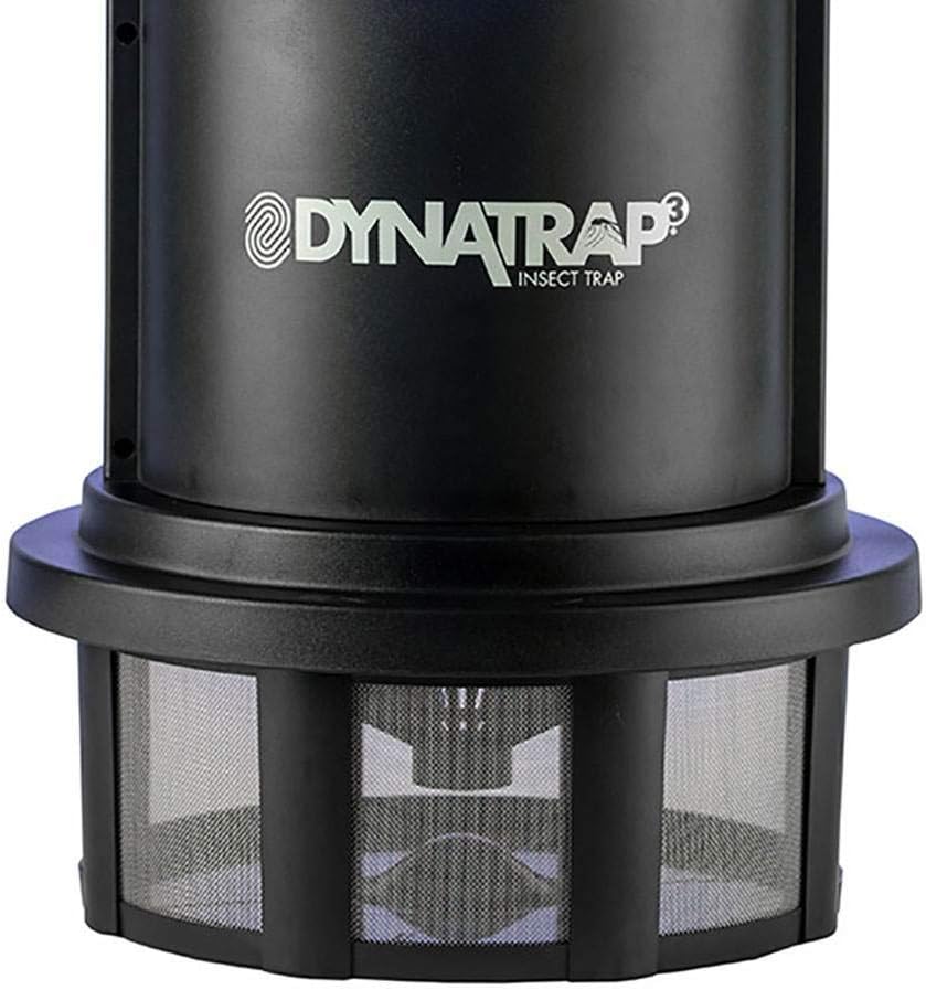 DynaTrap DT1750 Mosquito & Flying Insect Trap – Kills Mosquitoes, Flies, Wasps, Gnats, & Other Flying Insects – Protects up to 3/4 Acre, Black