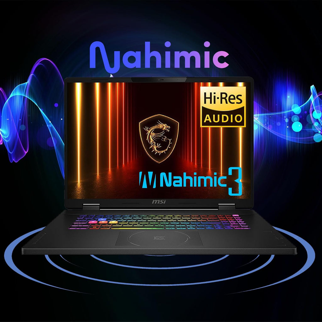 msi Crosshair 18 HX AI Gaming Laptop 18' QHD+ IPS 240Hz Intel 24-core Ultra 9 275HX (>i9-14900HX) 64GB DDR5 2TB SSD GeForce RTX 5070 (Up to 798 AI Tops) RGB Backlit Thunderbolt Win11 ICP Hub