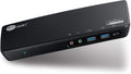 SIIG USB Type C 4K Triple Monitor Docking Station - Triple 4K@60Hz or Single 5K@60Hz Video Laptop Dock with 85W Charging - 1x HDMI, 2x DisplayPort, 5x USB Ports for Windows PC & MacBook (JU-DK0B11-S1)
