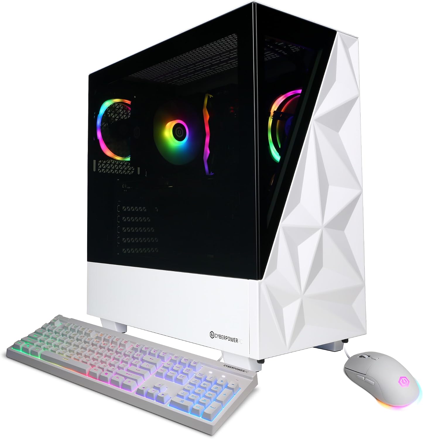 CyberPowerPC Gamer Master Gaming PC AMD Ryzen 5 8400F 4.2GHz, GeForce RTX 5060 8GB, 16GB DDR5, 2TB PCIe 4.0 SSD, WiFi Ready & Windows 11 Home (GMAI6200A2)