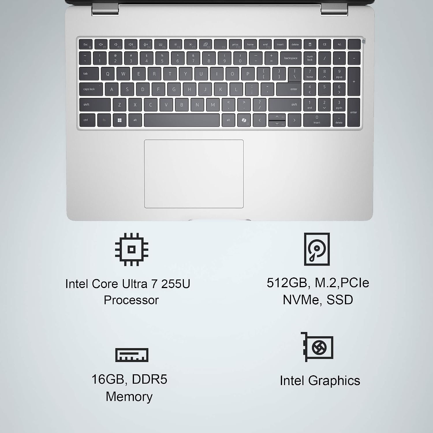 Dell Pro 16 (Next Gen Latitude 3550) Business AI PC Laptop (16' FHD+ Anti-Glare, Intel 12-Core Ultra 7 255U, 16GB DDR5, 512GB SSD) 1080p IR Webcam, Backlit, Thunderbolt 4, Wi-Fi 6E, Win 11 Pro, Sliver