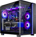 Skytech Gaming King 95 Gaming PC, AMD Ryzen 9 9900X 4.4GHz, NVIDIA RTX 5070 Ti 16GB VRAM, 2TB Gen4 NVMe SSD, 32GB DDR5 RAM 6000, 850W Gold ATX 3 PSU, 360 ARGB AIO, WI-FI 5, Windows 11, Desktop