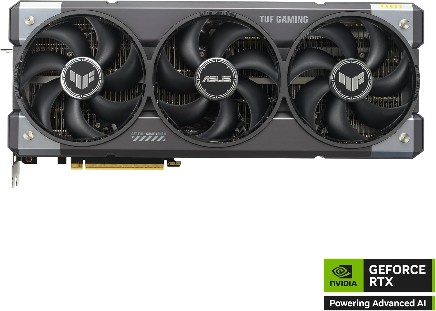 ASUS TUF GeForce RTX™ 5080 16GB GDDR7 OC Edition Graphics Card, NVIDIA, Desktop (PCIe® 5.0, HDMI®/DP 2.1, 3.6-Slot, Military-Grade Components, Protective PCB Coating, Axial-tech Fans, Vapor Chamber)