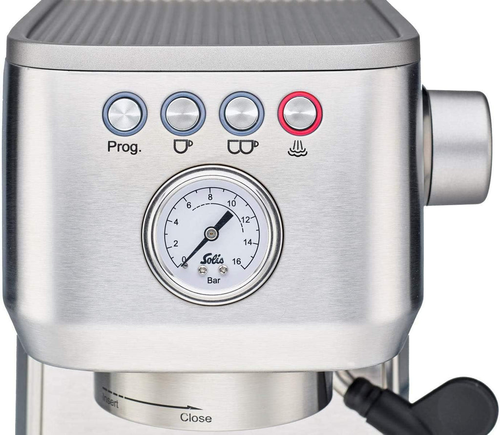 SOLIS Barista Perfetta Espresso Machine, Stainless Steel