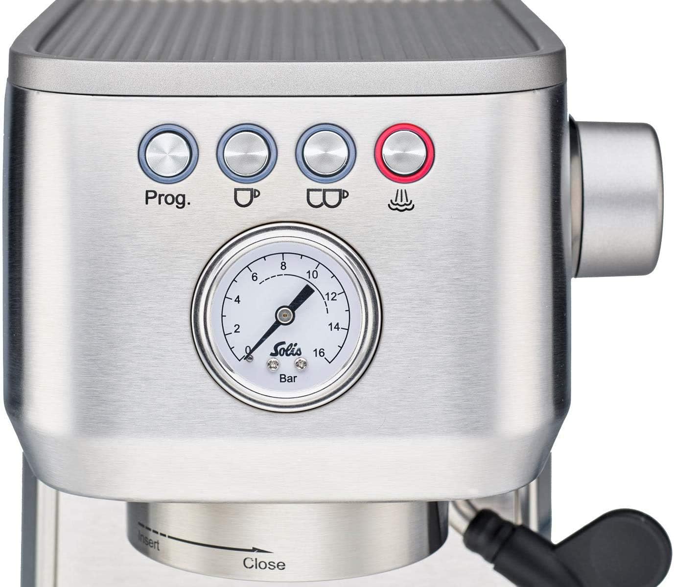 SOLIS Barista Perfetta Espresso Machine, Stainless Steel