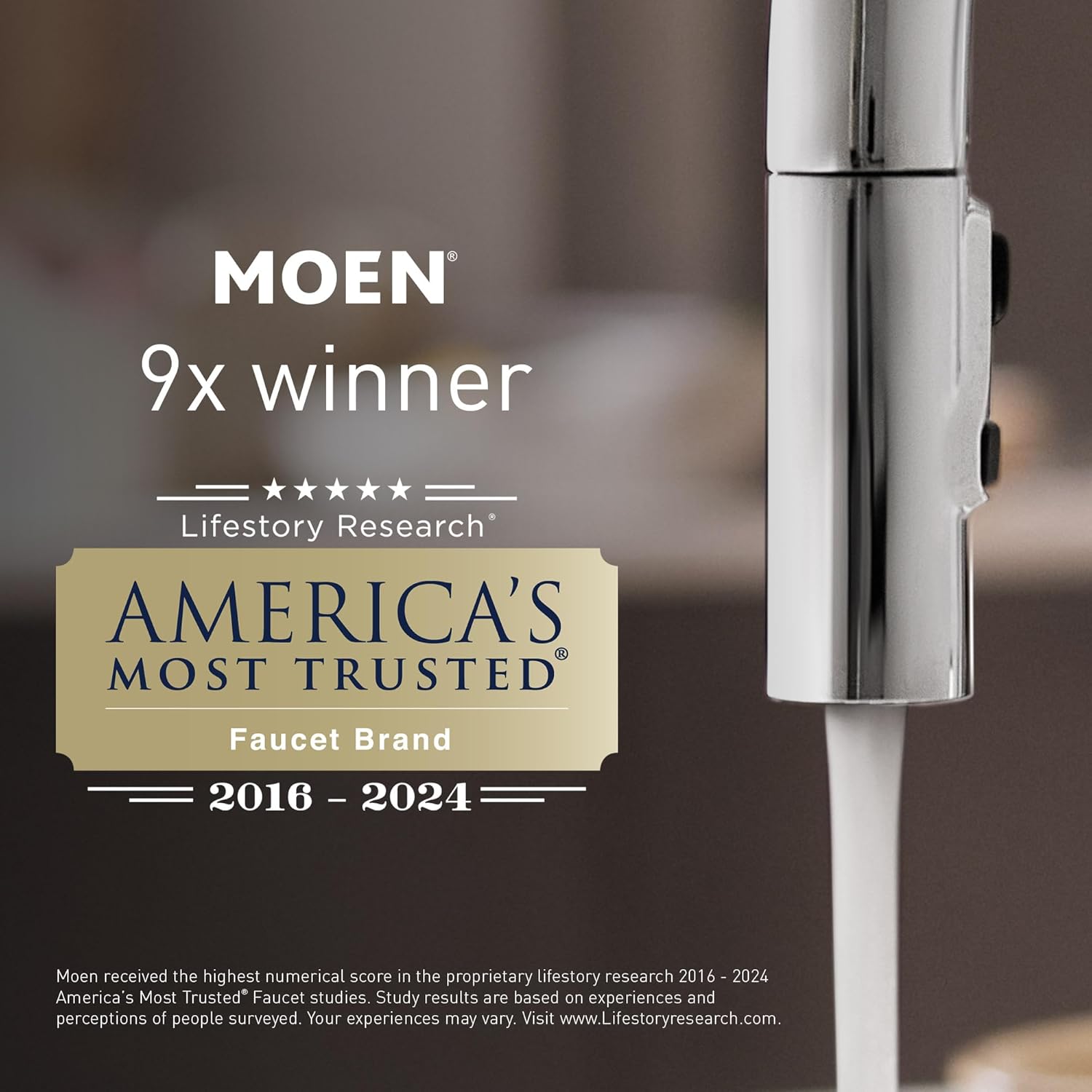 Moen R7424 Bathroom Safety 24-Inch Stainless Steel Bathroom Grab Bar with Exposed Screws, Stainless (Pack of 4)