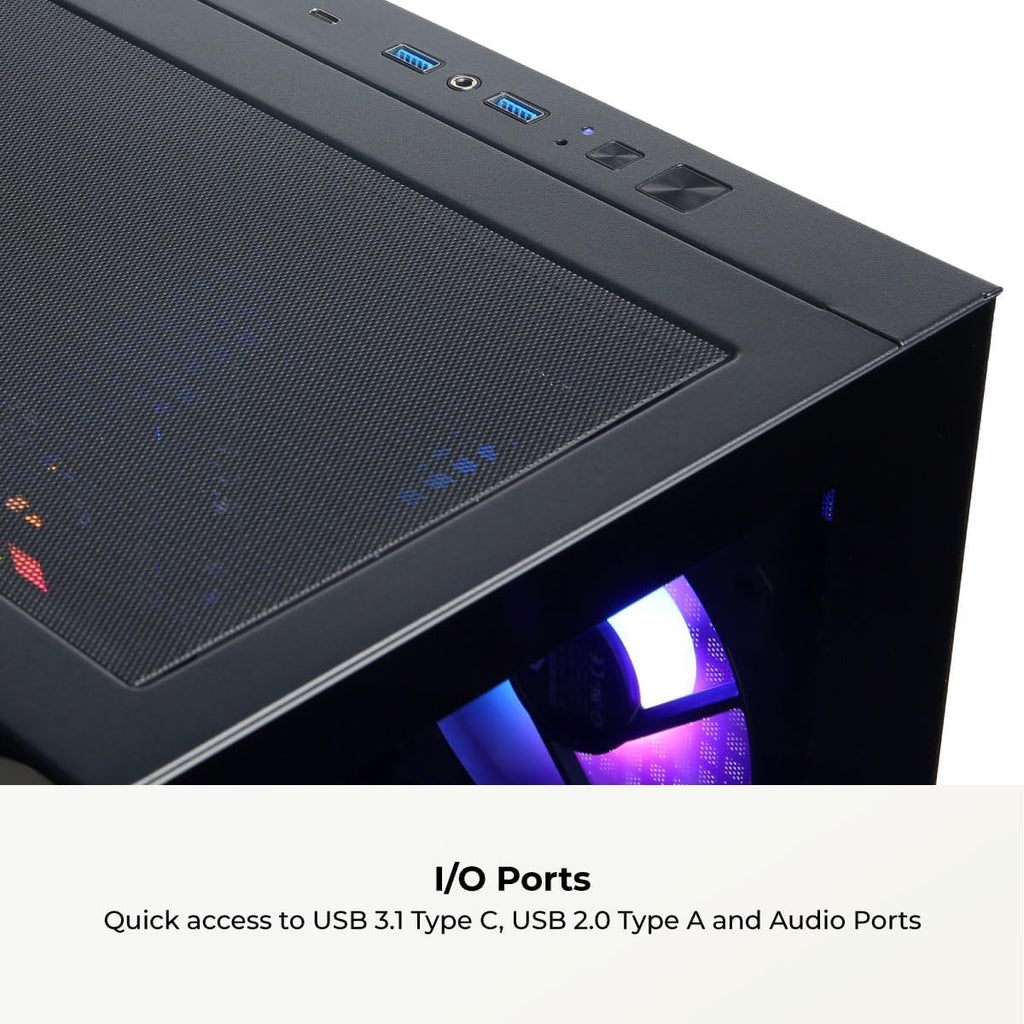 CyberPowerPC Gamer Xtreme Gaming PC, AMD Ryzen 9 9900X 4.4GHz, GeForce RTX 5070 12GB, 32GB DDR5, 1TB PCIe 4.0 SSD, WiFi Ready & Windows 11 Home (GXiVR8080A41)